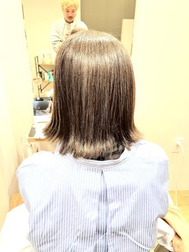 リエート 四条河原町(Lieto) 【ゲストフォト】白髪ぼかしと髪質改善カラー