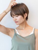 エースハバナ 渋谷(1 HAVANA)&nbsp;ショート/小顔/前髪/大人かわいい/グレーベージュ/20代30代