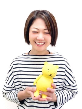 黄ぐまくん美容室 ショート　ボブ