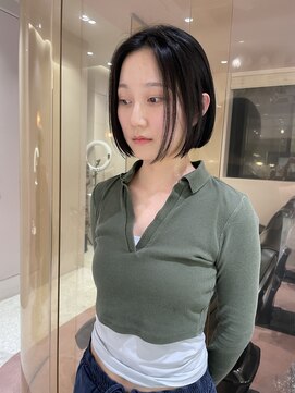 マイル 渋谷(mile) ミニボブ/ボブ/顎ラインボブ