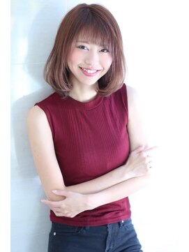 オーロ 武庫之荘店(ORO) 20代30代40代50代似合わせカットアースカラーくびれヘア