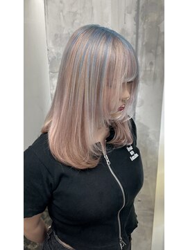 マーシー(MAAAAAC) アンブレラカラー/スカイブルー/ホワイトピンク