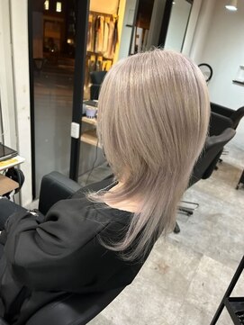 ラフ 難波店(LAFF) #セミディ#シアカラー#ショートヘアー#姫カット#ダークアッシュ