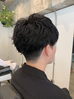 エース 中野(Ace)&nbsp;メンズナチュラルマッシュパーマヘア<中野/メンズ/理容室>