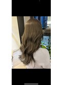 髪質改善*ロングレイヤーグレーベージュ*美髪【Zina船橋】
