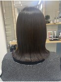 ぱつっとボブ
