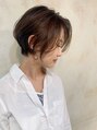 ルチア ヘア ステラ 京都店(Lucia hair stella) ショートヘアで綺麗な首元に◎/30代/40代/50代/白髪染め