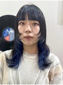 ダブルカラーミルクティーピンクベージュカラーハイトーンカラー