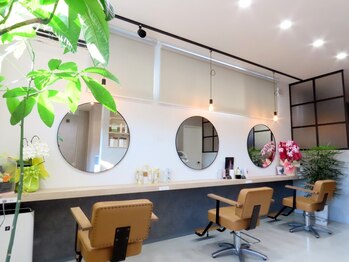 ヘア デザイン ユニック(hair design Unique)の写真/スタイリスト１名のプライべートサロン★「大型店が苦手」「周りの目が気になる」という方にも◎