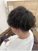韓国マッシュスペインカールスパイキーショート〈理容室〉西川口