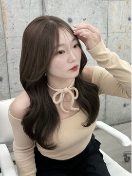 エヌアイ オモテサンドウ(ni omotesando) ブリーチなしで叶う/オリーブベージュ