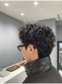 スパイキーパーマ