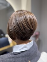 アンサー(answer)&nbsp;首元スッキリショートボブ×明るめブラウン