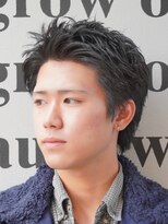 ノーエン(noen)&nbsp;ビジネスショートメンズマッシュツイストパーマツーブロック