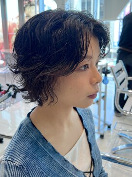 ヘアーアンドメイク ニューヨークニューヨーク 姫路店(Hair&Make NYNY) スパイラルパーマ　ウルフパーマ