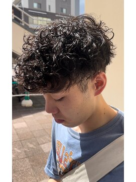 フレンズ 手稲店(friend's) プードルパーマスペインカール刈り上げマッシュ札幌西区美容室