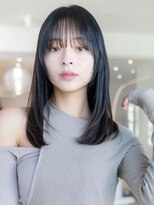 顔周りレイヤー/20代30代大人かわいい/くびれヘア