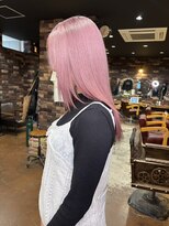 レオクマ(REOKUMA)&nbsp;ホワイトピンク/ハイトーン/ブリーチ/髪質改善