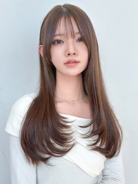 ロンドワン 三宮元町(Lond one) 韓国レイヤーカット/ヨシンモリフェイスレイヤー/丸型