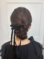 セット アンド バイ ルゥーダ 品川駅前店(SET and..by Rouxda.)&nbsp;下シニヨン