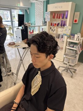 リーホリエ(Lee Horie) 藤井指名！　ウルフパーマ