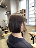切りっぱなしボブ