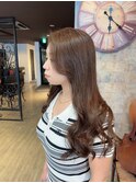 アップスタイルにも◎ロングレイヤー