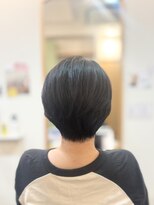 ヘアー グリーン(hair green) 30代40代50代/ショートボブ/ナチュラルヘア/ツヤ髪/丸みショート