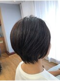 大人ショートボブ