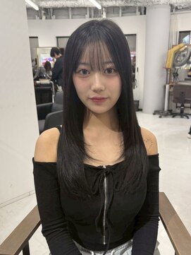 ハピネス 王寺店(Happiness) 顔周りカット/前髪カット/レイヤーカット/韓国レイヤー