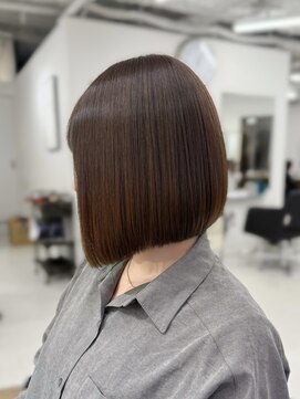 ハピネス 梅田茶屋町店(HAPPINESS) 韓国風/レイヤーカット/顔周り/顔まわり/髪質改善/ベージュ