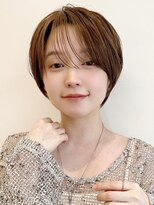 セイドット オモテサンドウ(Say. omotesando) Say.ショートボブレイヤーショートブリーチヘーゼルグレージュ