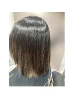 ヌーヌー 鶴ケ峰(nuu nuu) 髪質改善ストレート×デザインカット