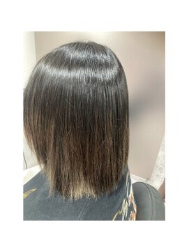 ヌーヌー 鶴ケ峰(nuu nuu) 髪質改善ストレート×デザインカット