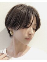 ノットバイベル 大宮(knot by belle)&nbsp;美容専門誌の選ぶショートヘアNo1 小顔センターパートショート　