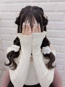 リルミー(Lilme) ひつじ×ぽめらにあん垂らしハート＊まゆ＊大須/矢場町