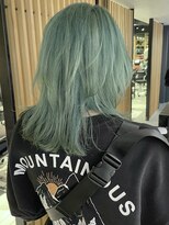 エッセンス(THE ESSENCE)&nbsp;breach mint 切りっぱなしボブエアリーロング美髪ピンクブラウン