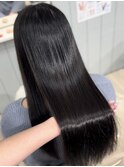 レイヤーカット髪質改善縮毛矯正酸性ストレート