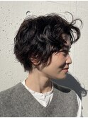 朝ラクパーマショートスタイルショートパーマくせ毛パーマ