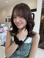 ウシワカマル ミライ(USHIWAKAMARU MIRAI) 小顔見せくびれミディ×透けブラウン