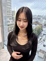 アナ ラーナ(Anna Lanna)&nbsp;ロングレイヤーカット、メテオカラー、ダークグレージュ