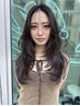 【夏の垢抜けヘア】似合わせカット+クオルシア艶カラー