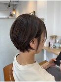 丸みショートボブ