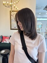 バーチミシマ(BIRCH mishima) オリーブベージュ〇レイヤーカット