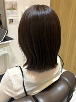 コルテ 倉敷西阿知店(CoRte.)&nbsp;ぷつっとラインが映える、大人の艶ミディボブ/簡単スタイリング