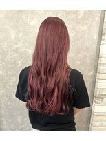 ヘアーメイクサロン プラスチッタ(hair make salon plus citta')&nbsp;チェリーピンク