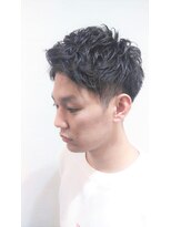 ヘアースペースシャルム (HAIR SPACE Charme)&nbsp;リバースバング×黒髪スポーティー♪