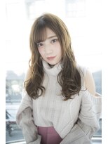 サロンドミルク 原宿(salon de MiLK) 【salon de MiLK 原宿】透明感ベージュカラー×Mixウェーブ