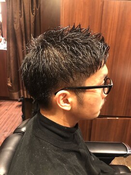 ヒロギンザ 田町店(HIRO GINZA) 爽やか七三ツーブロック！