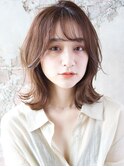 20/30/40代人気◎簡単きゅっ【大人くびれ巻き外ハネミディ】京佳